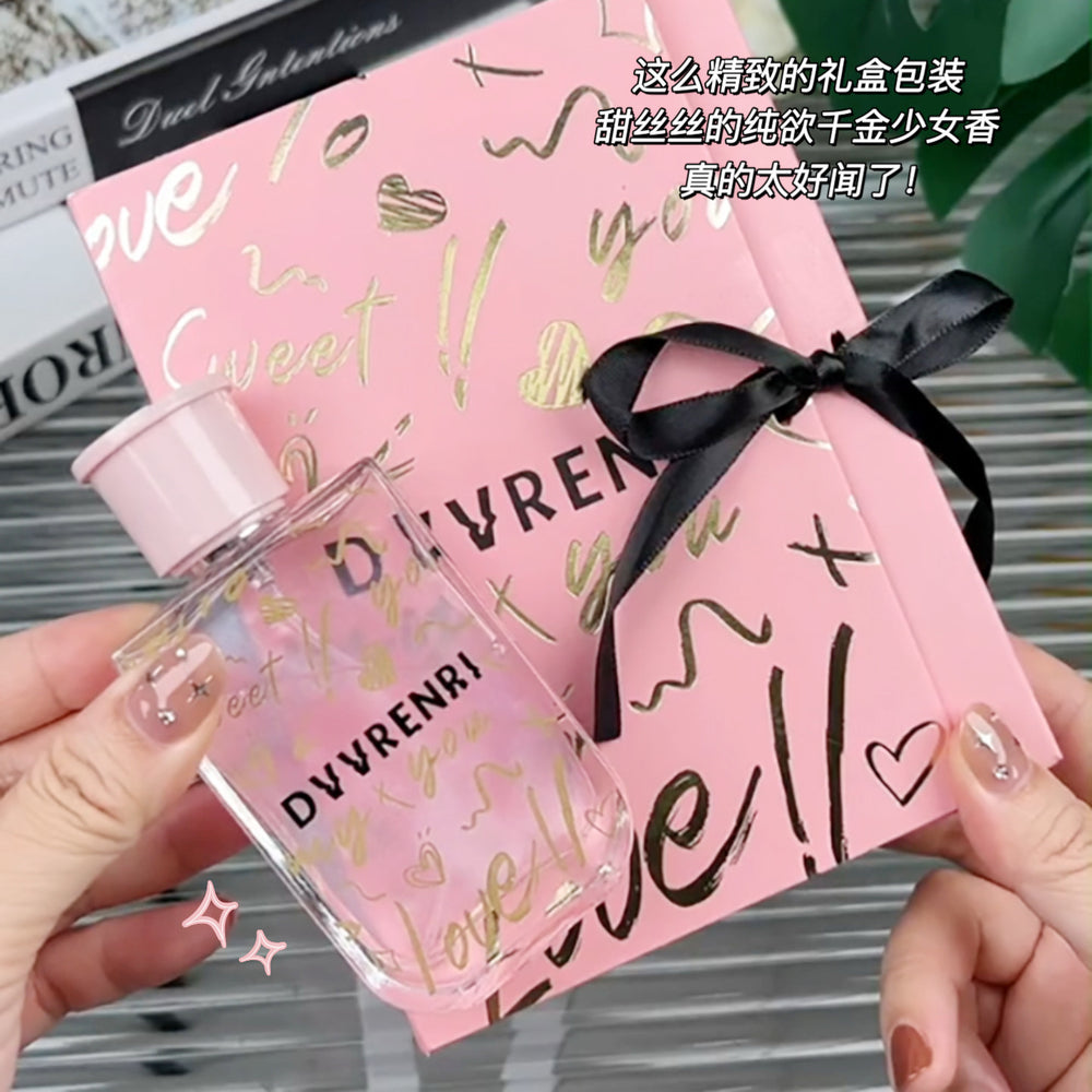 Luanli heartbeat perfume gift box floral fragrance long-lasting fragrance fresh light fragrance student affordable women's perfume