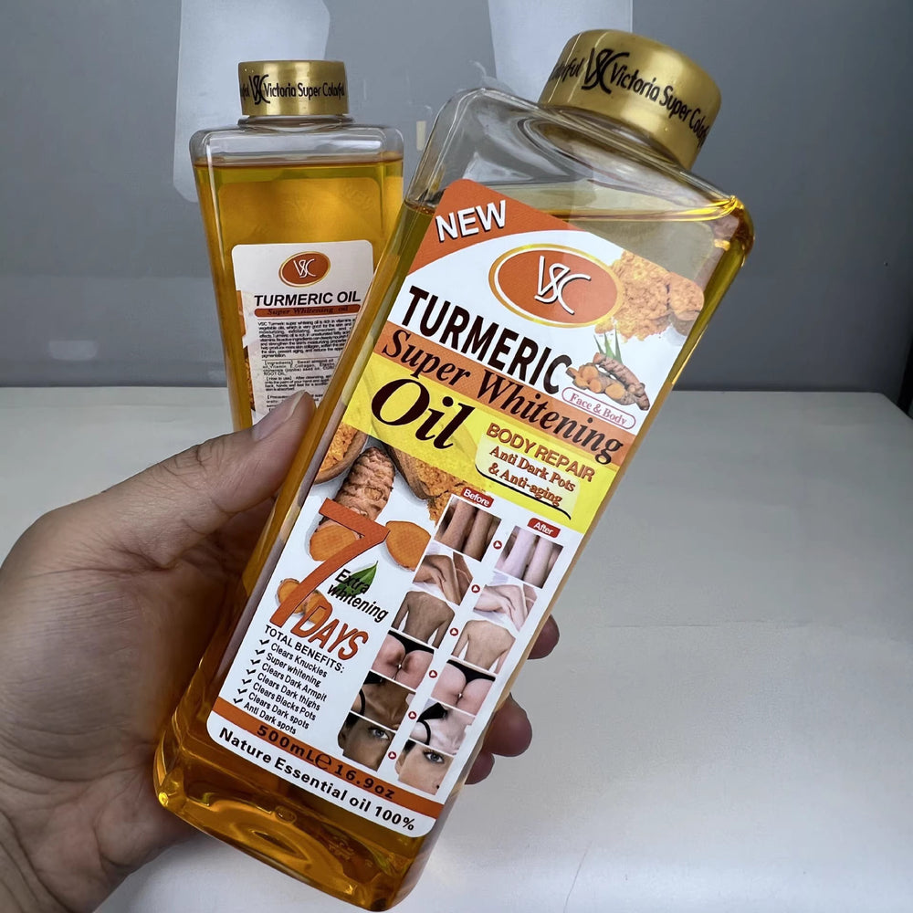 bestselling turmeric essential oil 500ml - body massage oil, brightening & moisturizing turmeric oil - wholesale for export