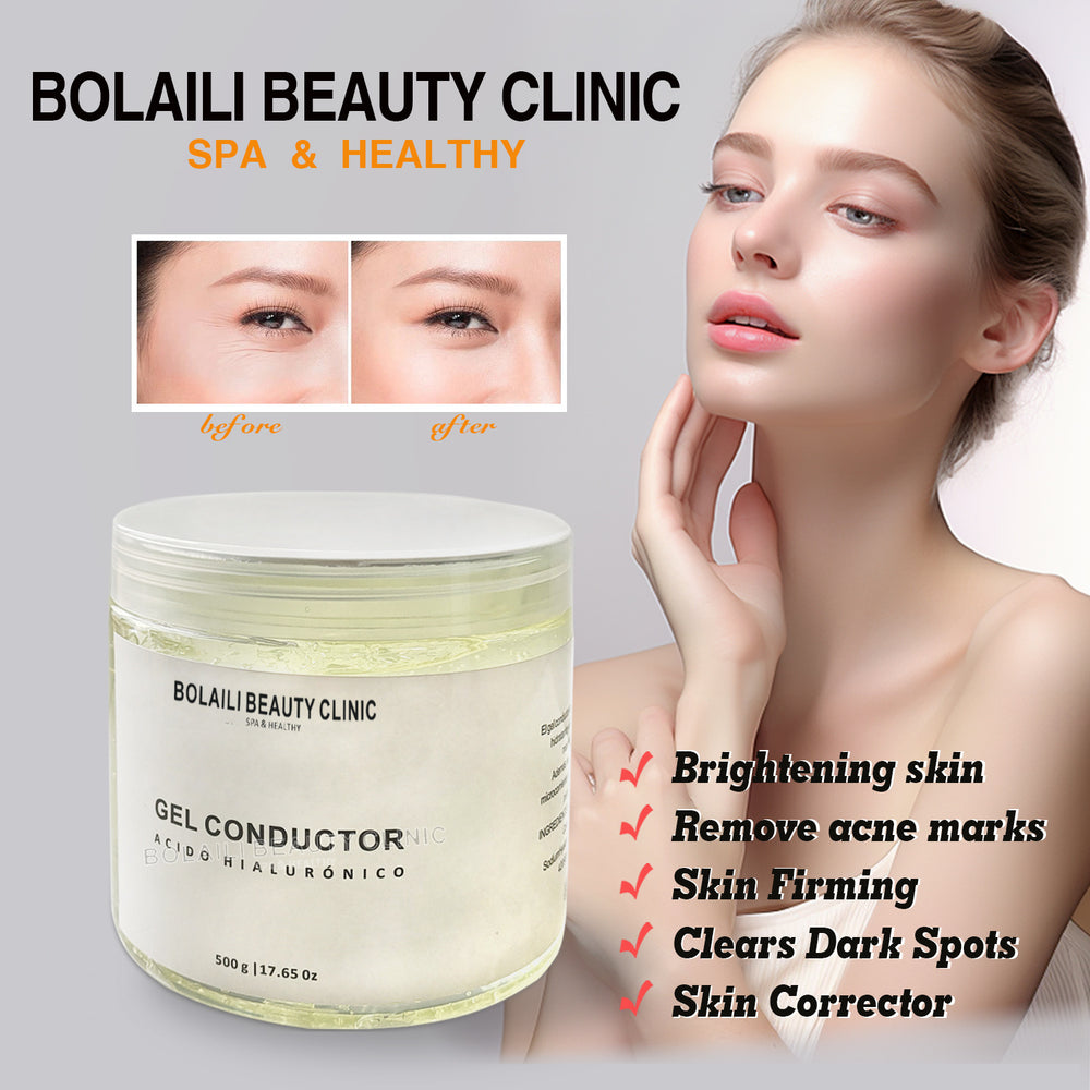 facial gel hyaluronic acid gel hydrating and firming instrument introduction massage gel export wholesale