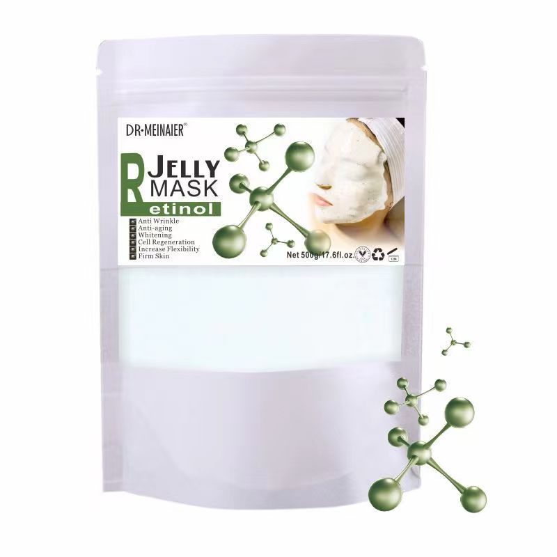 exclusive collagen crystal petal mask powder hydrating and moisturizing jelly soft mask powder 500g foreign trade wholesale