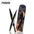 Novo clear & smooth liquid eyeliner - waterproof, sweat-proof, long-lasting, smudge-proof eyeliner pen for beginners (hard tip)