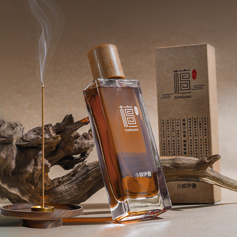 Sandalwood oud men's perfume long-lasting light fragrance sandalwood temple incense woody fragrance export cross-border perfume wholesale