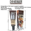 new generation concealer foundation primer - perfects skin tone, creates a nude look, covers blemishes & acne scars, hydrates, leaves a seamless finish, long-lasting, and provides a protective barrier - 30ml