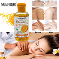 fresh orange vc essential oil moisturizing facial body brightening moisturizing black removing massage oil vitamin c100ml