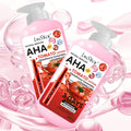 aha fruit acid tomato body lotion containing vitamin c&b niacinamide brightening and moisturizing body lotion 500ml