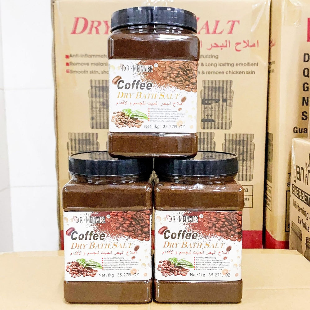 1kg coffee scrub bath salt scrub fragrance body bubble sea salt cleansing cuticle wet salt coffee