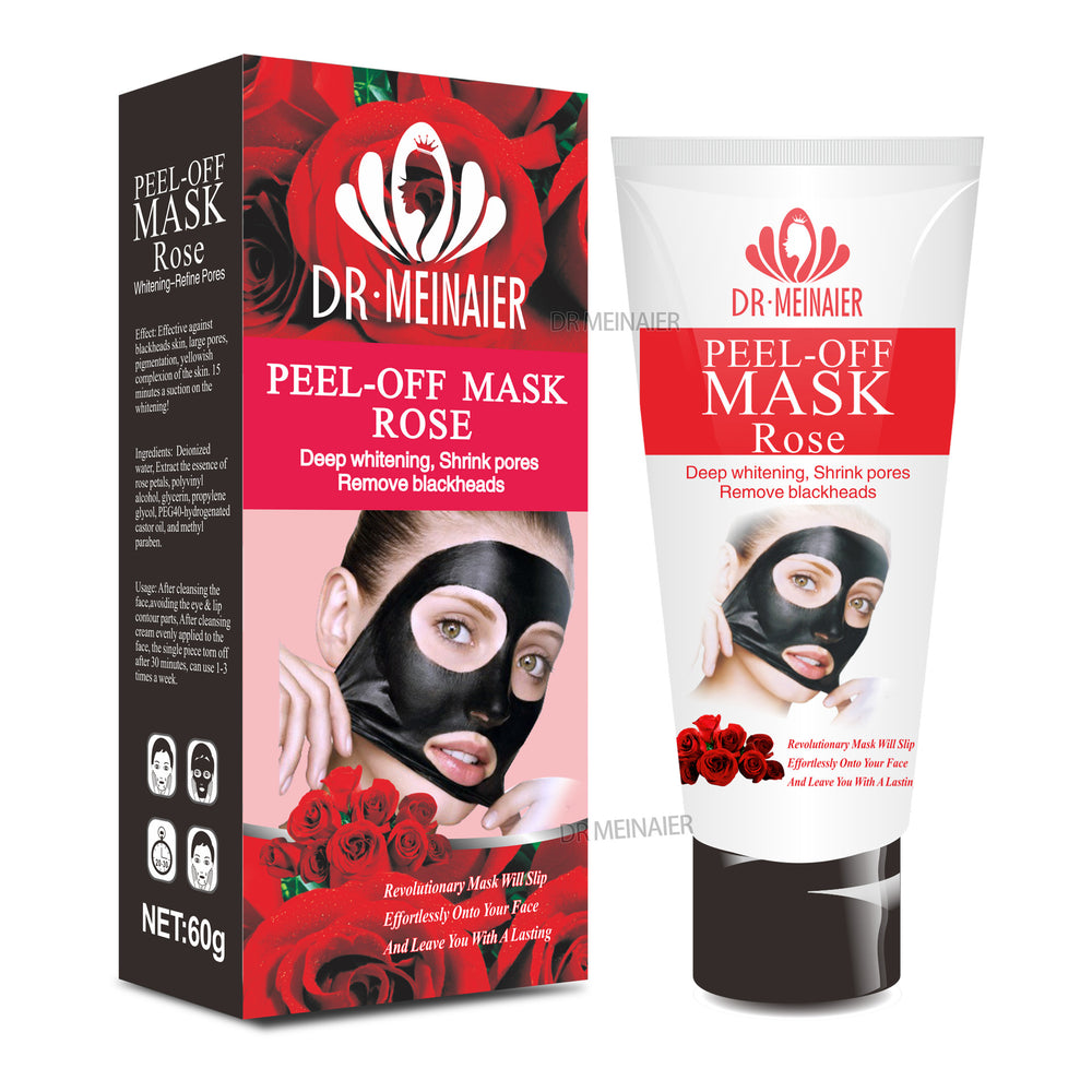 black mask to remove blackheads peel-off mask clean nose mask acne gold mask foreign trade wholesale 60g