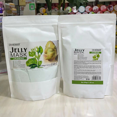 exclusive collagen crystal petal mask powder hydrating and moisturizing jelly soft mask powder 500g foreign trade wholesale