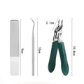 fine large oblique nail clippers large opening nail clippers stainless steel nail groove pliers nail clippers for home manicure scissors