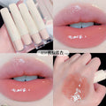 Makeup sweet mint lip jelly lip glaze plump lips moisturizing waterproof not easy to fade water glossy glass lip glaze