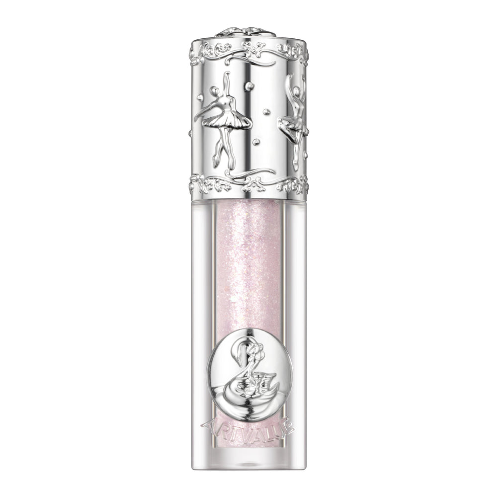 Art value ballet liquid eyeshadow pearlescent super shiny high gloss single color eyeshadow liquid