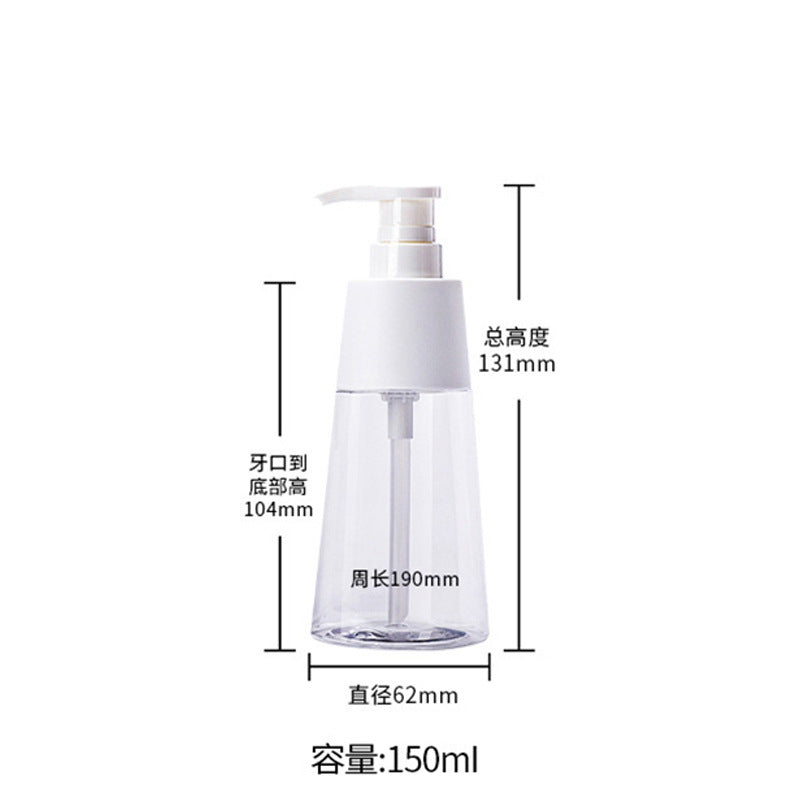 High-end pet lotion pump bottle 500ml shampoo bottle body wash bottle facial cleanser plastic dispensing set