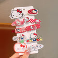 No. 2 acrylic red apple cat 10-piece set