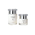 Minimalist glass cream jar - face cream bottle - travel-sized portable cosmetic container - eye cream sample bottle - customizable