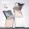 Xixi qingfu zhenliang soft focus powder concealer oil control makeup setting waterproof non-removing dry and wet dual-use honey powder