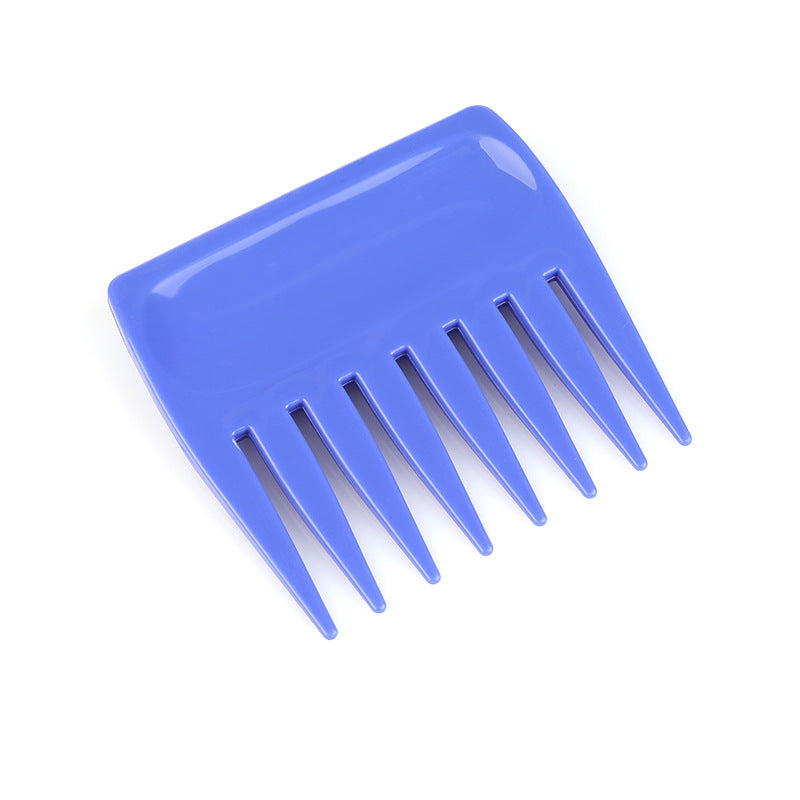 Men's airplane head, big back head, oil head styling handy gadget, wide tooth comb, big knife comb, retro texture styling oil head comb