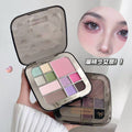 Kakashow all-in-one makeup palette: your one-stop shop for flawless looks - includes highlighter, eyeshadow, contour, and blush