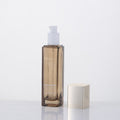 Ready-to-ship cosmetic glass bottle set packaging, including 120ml high-end lotion/essential oil decanters and 50g cream jars
