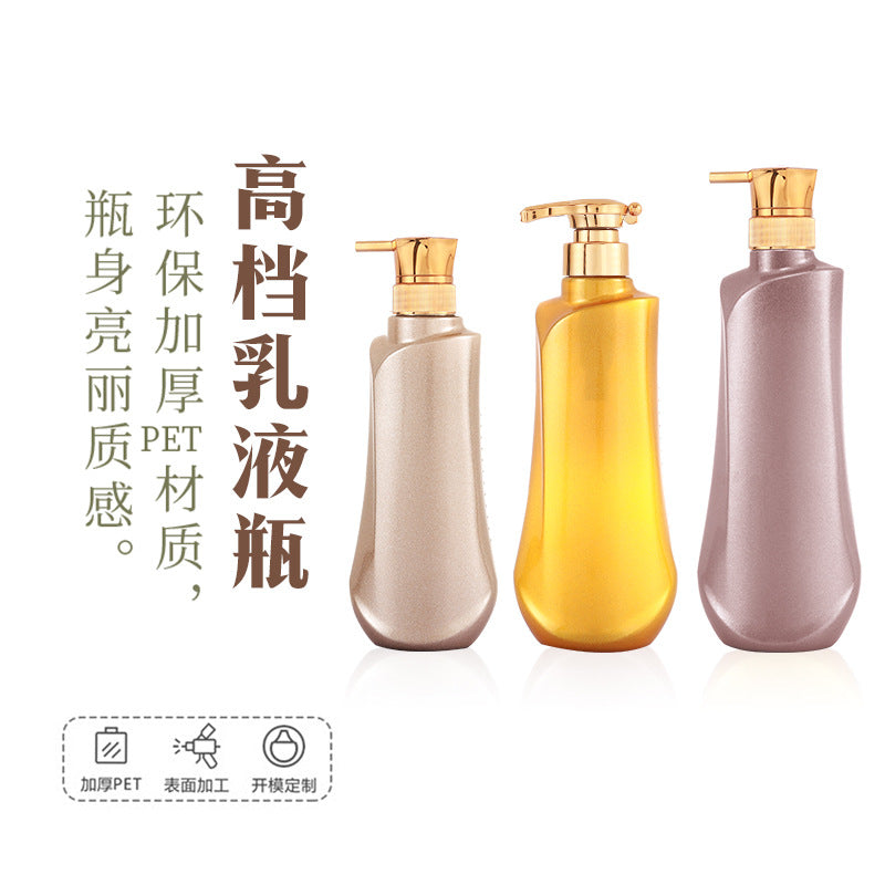 Ready-to-ship pet 300ml and 500ml dispensing bottles, empty plastic bottles with pump dispensers for liquid shampoo and body wash