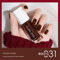 2023 new nail polish - no bake, autumn/winter colors, nail salon black peel-off protective top coat, quick-drying nail polish