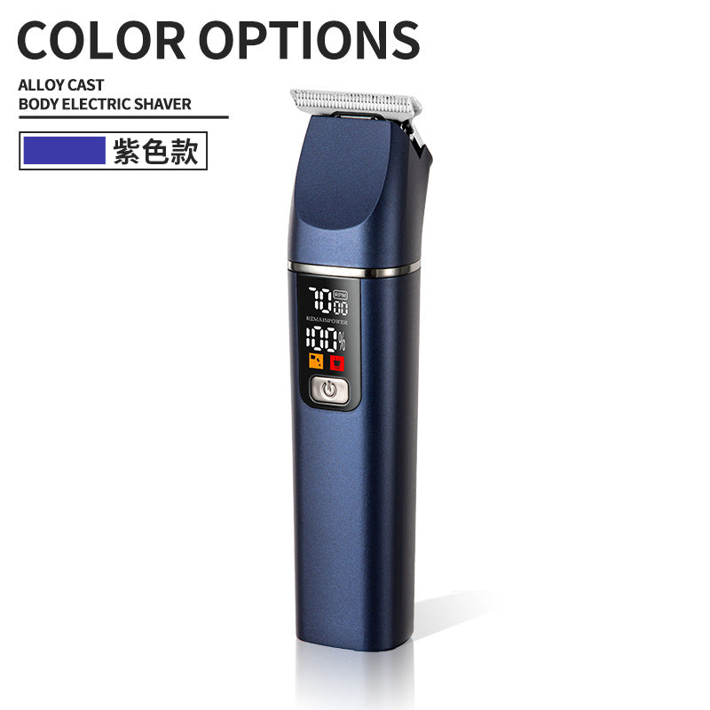 Hair clipper hair clipper hair trimmer for home electric clipper led hair salon special clipper shaved flat head