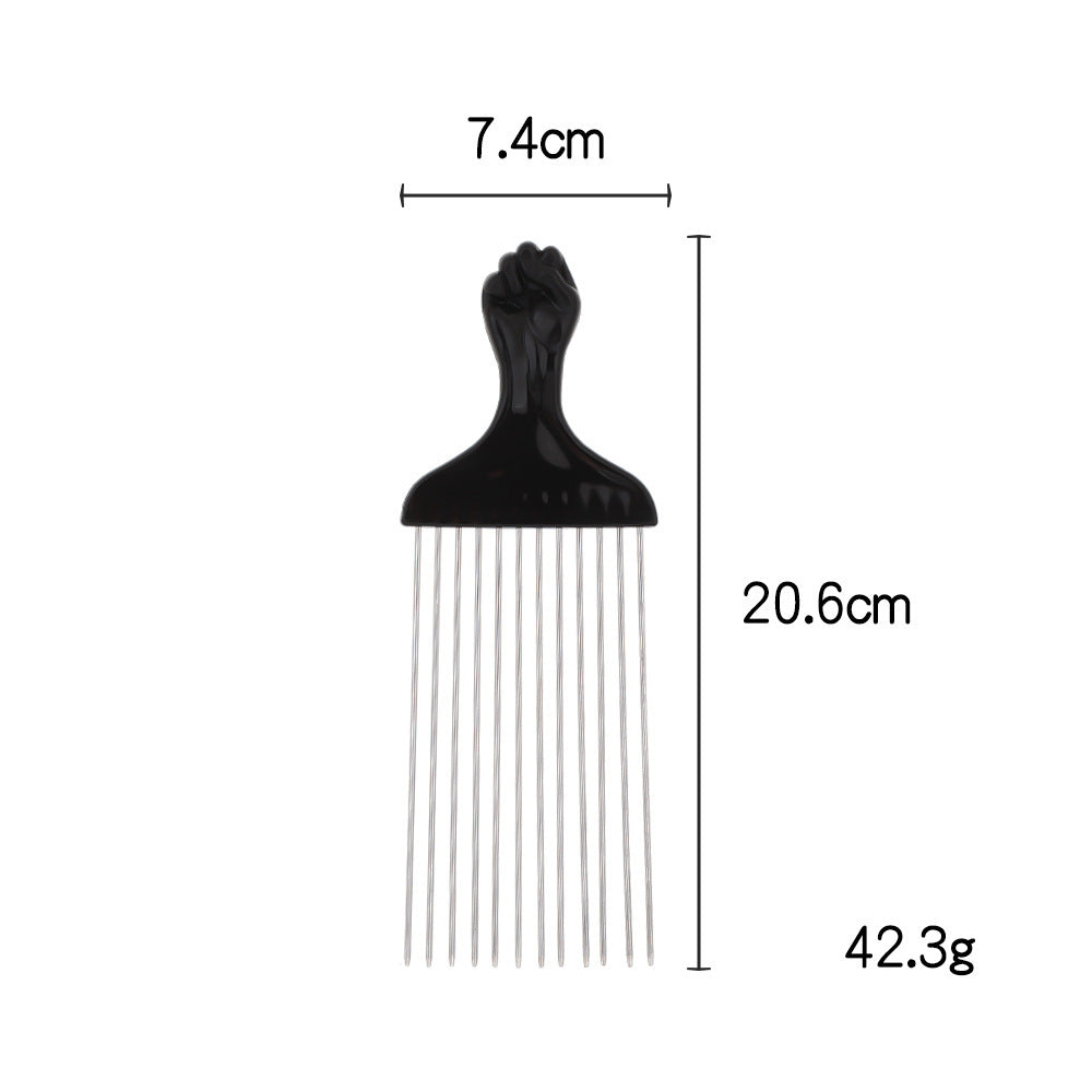 Hairdressing comb cross-border various combs barber shop special comb pointed tail dual-purpose oil head comb can be printed with logo and fixed color