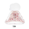 Colorful pink crystal 19