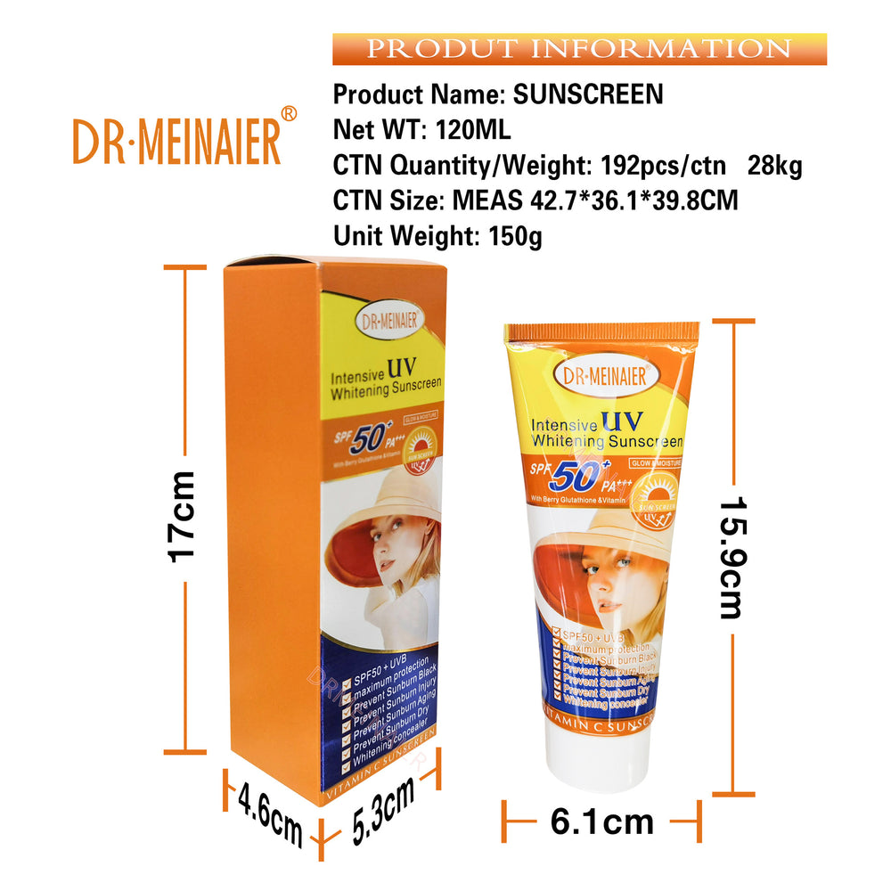 protective cream sunscreen face and body brightening high-power isolation ultraviolet thigh moisturizing protective lotion