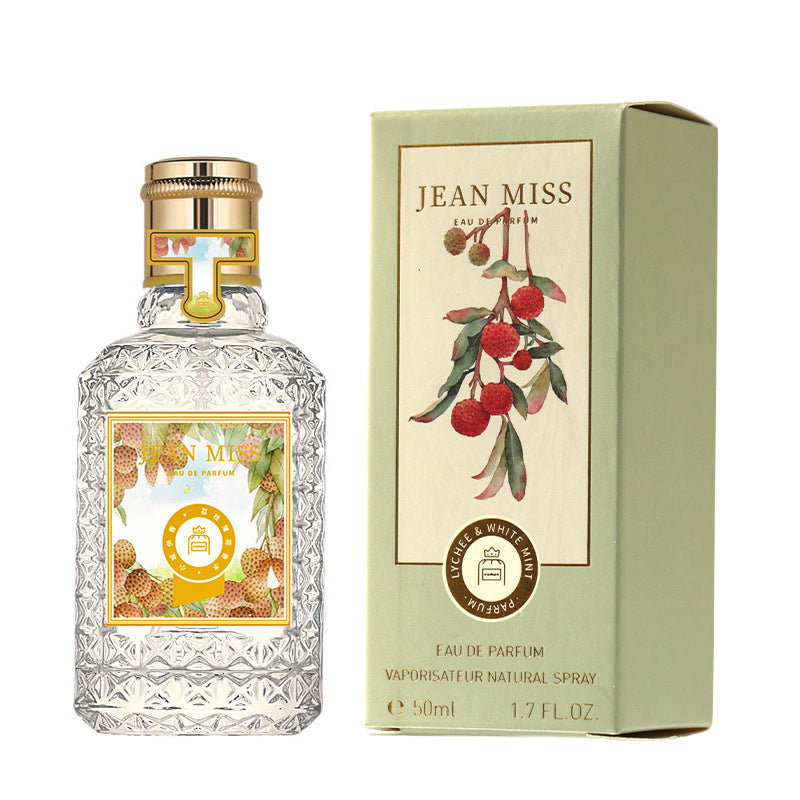 Lemon scented perfume for women, long-lasting eau de toilette, blood orange basil, original forest woody perfume for men, lychee scented perfume for students