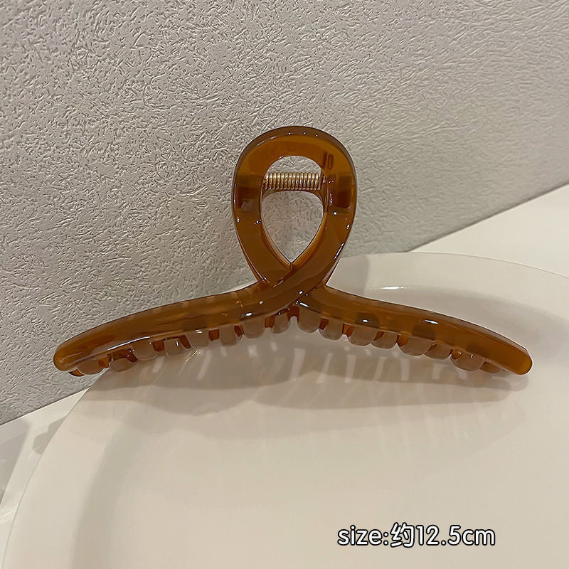 [exclusive for automatic distribution] hair clip, extra large 13cm hair clip, hair clip for back of head, hair clip