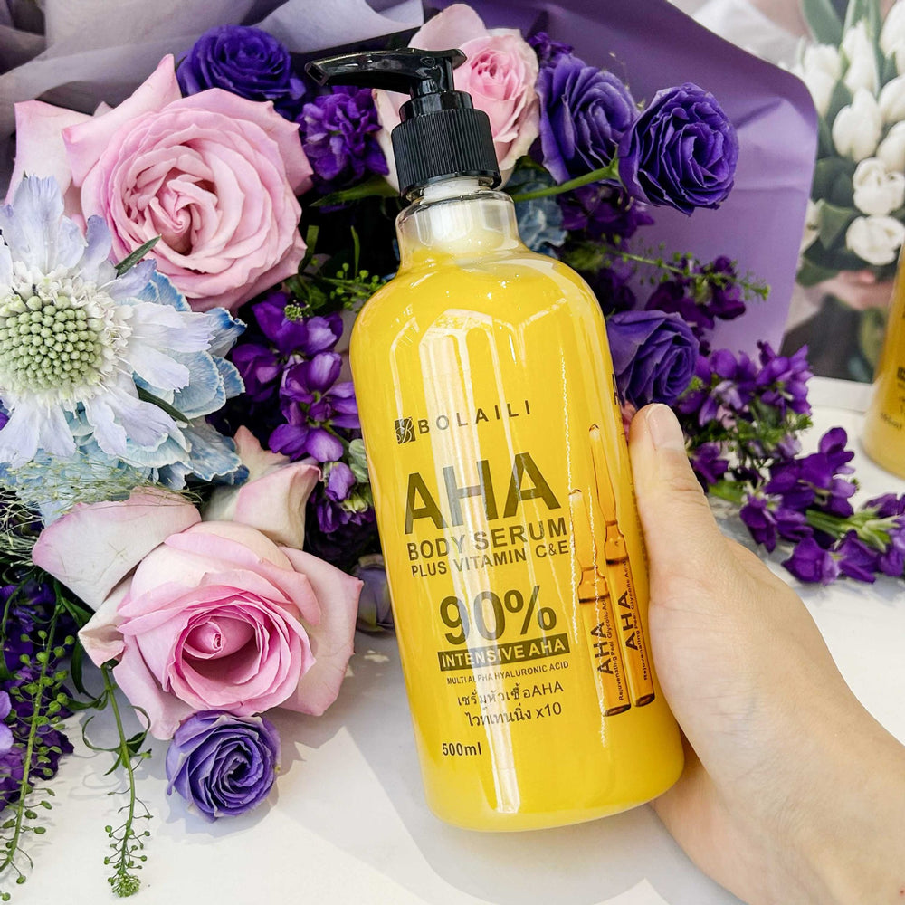 aha fruit acid solution anti-wrinkle repair arbutin essence brightening moisturizing brightening collagen serum