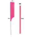 universal bar 18cm 31-piece curly hair set pointed tail comb hairdressing big wave curly hair set factory straight hair