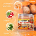 turmeric wet bath salt exfoliating bath bath salt to remove chicken skin, rejuvenate skin, rub mud, remove dead skin, moisturizing scrub salt