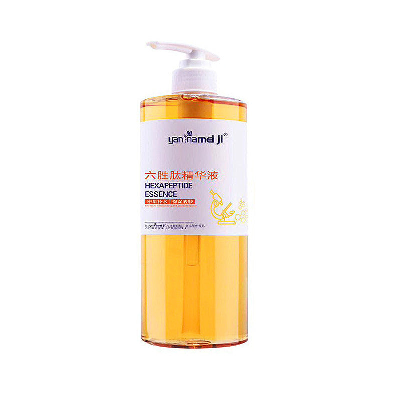 Beauty salon's best-selling golden six peptide essence authentic hydrating hyaluronic acid moisturizing skin firming and shrinking pores