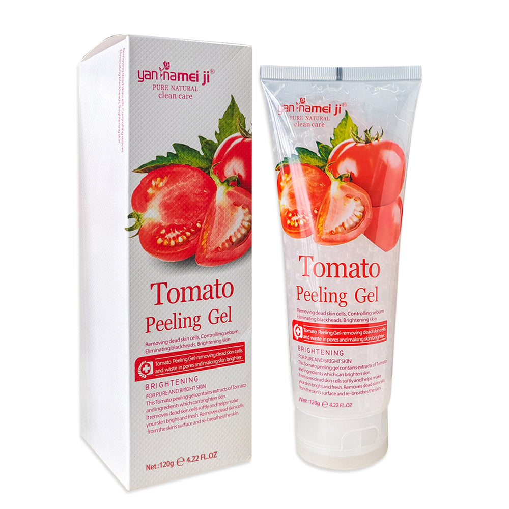 red pomegranate exfoliating gel 120g tomato exfoliating gel eraser gentle cleaning foreign trade wholesale