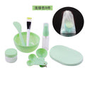 Daiou diy facial mask bowl suit homemade facial mask tool complete set of beauty makeup tools soft bristle brush bowl stick combination