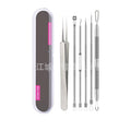 stainless steel acne clip cell clip acne needle suit acne squeeze blackheads whiteheads beauty needle multi-piece suit