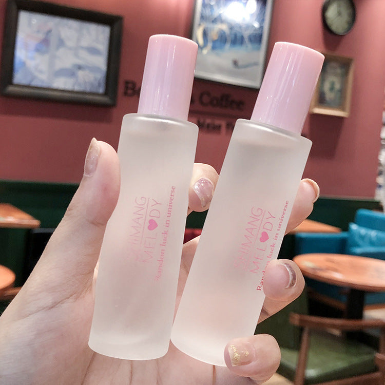 New shiman frosted bottle perfume for women 30ml long-lasting fresh floral and fruity fragrance peach zhiyaoyao women's perfume