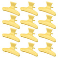 Amazon 12-piece butterfly clip non-slip styling claw hair clips for women and girls (multi-color) - hair styling tool for flyaways