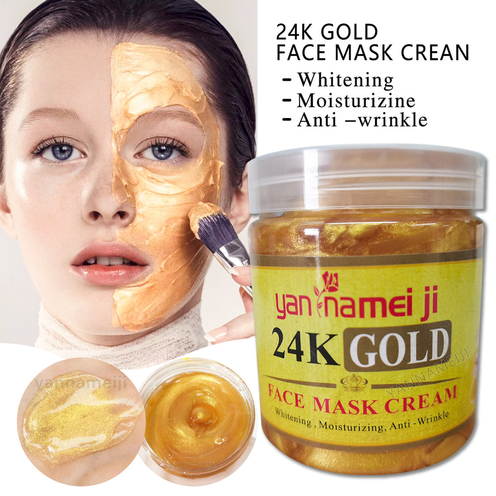 exclusive 24k gold mask moisturizing, hydrating, repairing and cleansing cream 350g foreign trade wholesale