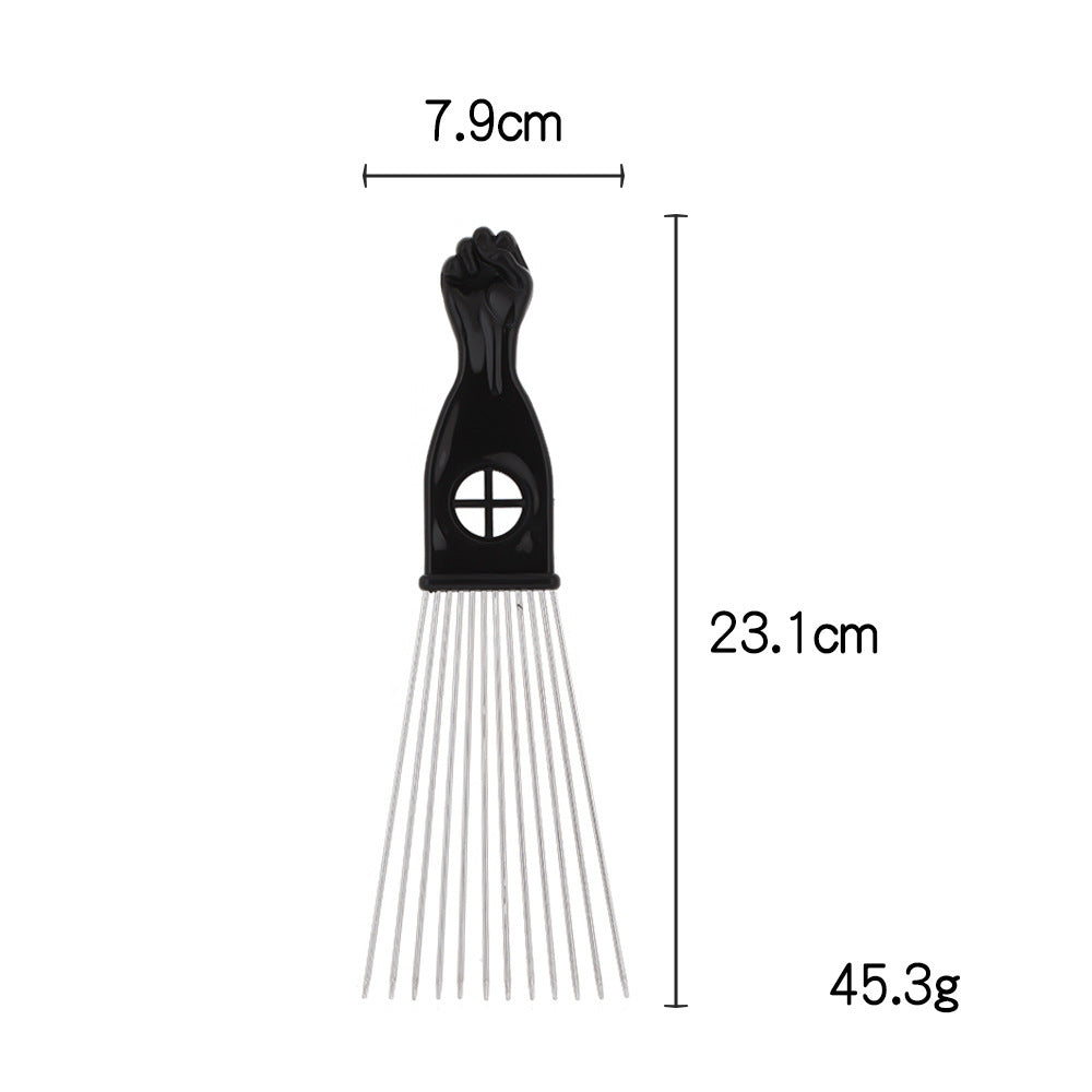 Hairdressing comb cross-border various combs barber shop special comb pointed tail dual-purpose oil head comb can be printed with logo and fixed color