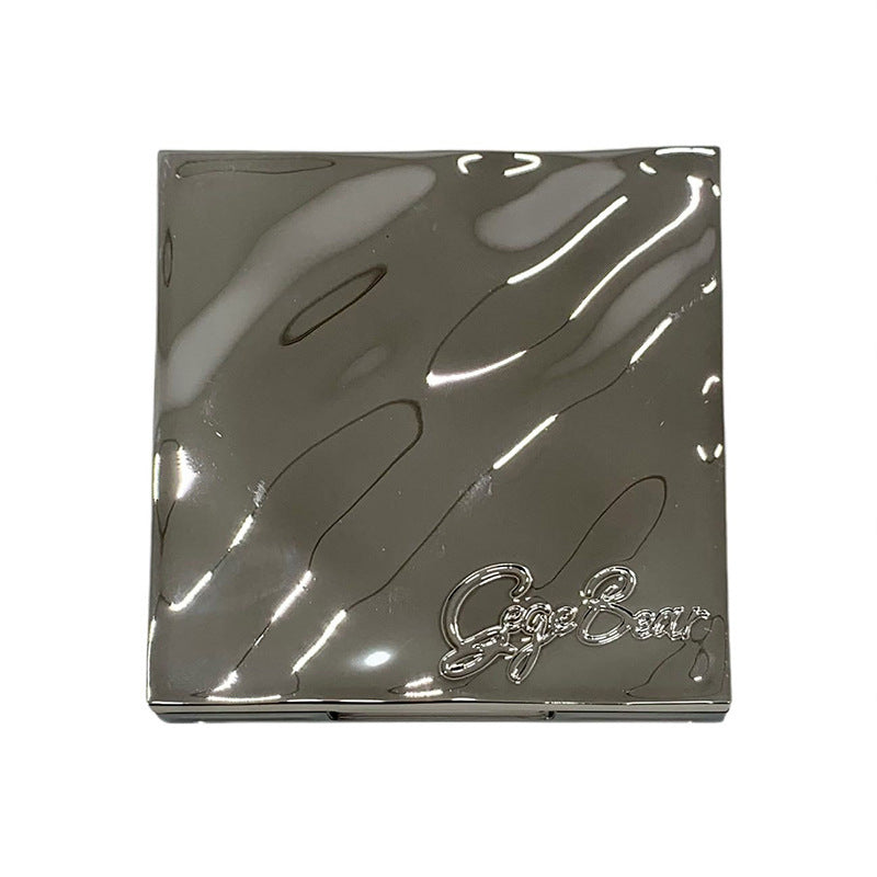 Gege bear seven-color fun eyeshadow palette - low saturation, shimmer, matte, highlight, contour, and blush all-in-one comprehensive palette