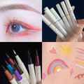 Novo colorful eyeliner for beginners: ultra-fine, soft bristles, waterproof, sweat-proof, long-lasting, smudge-proof liquid eyeliner