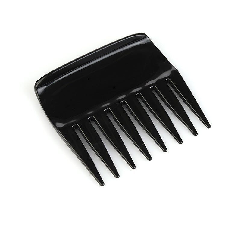 Men's airplane head, big back head, oil head styling handy gadget, wide tooth comb, big knife comb, retro texture styling oil head comb