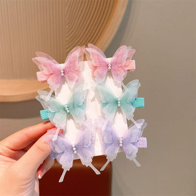 New butterfly hair clips - cute hair accessories for girls and babies - hairpins for little girls - bangs and side hair clips