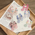 Girl student cartoon cat note hairpin sweet sweet girl bangs side hairpin headwear kids hair accessories headwear