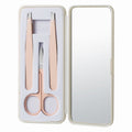 Exquisite and convenient mirror eyebrow trimming suit eyebrow clip eyebrow scissors nose hair scissors various styles cross-border suitin stock