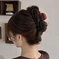 2024 new arrival: elegant design - vintage acrylic hair clip for women, high-end style, back of head updo claw clip, shark clip