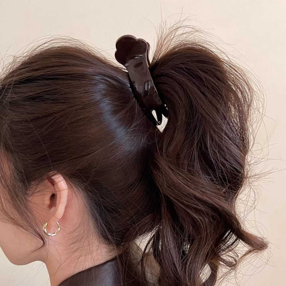 Influencer-approved high ponytail banana clip - premium seamless hair clip for women - korean style claw clip - elegant vertical hair clip hair accessory