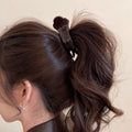 Influencer-approved high ponytail banana clip - premium seamless hair clip for women - korean style claw clip - elegant vertical hair clip hair accessory